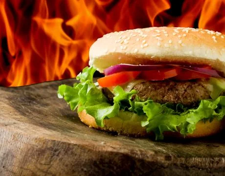 Hamburger Stock Photos