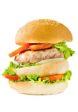 Hamburger Stock Photos