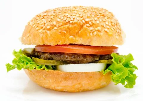Hamburger Stock Photos