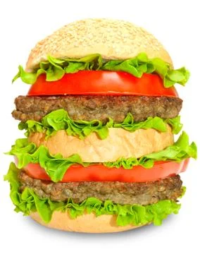 Hamburger Stock Photos