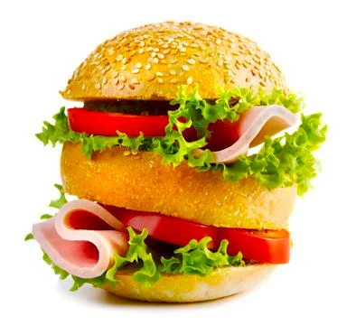 Hamburger Stock Photos