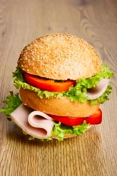 Hamburger Stock Photos