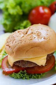 Hamburger Stock Photos