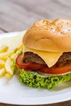 Hamburger Stock Photos