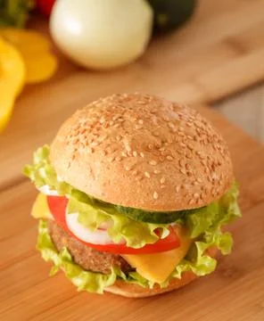 Hamburger Stock Photos