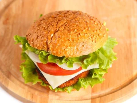 Hamburger Stock Photos