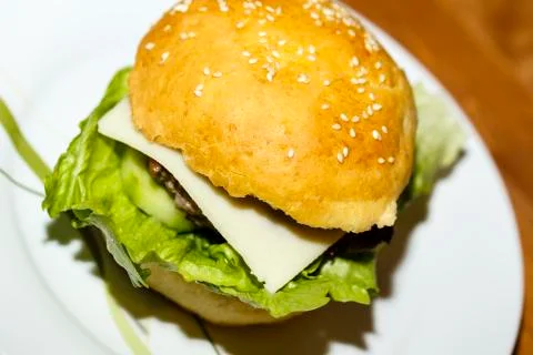 Hamburger Stock Photos