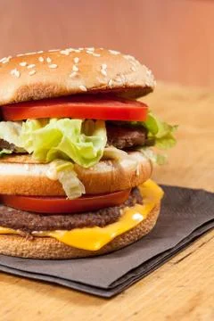 Hamburger Stock Photos