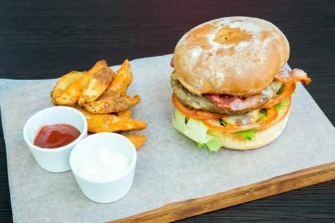 Hamburger Stock Photos