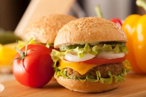 Hamburger Stock Photos