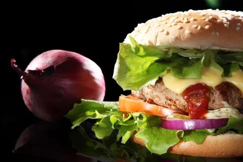 Hamburger Stock-Fotos