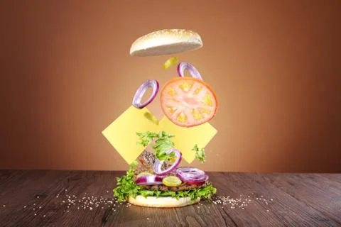 Hamburger Foto stock