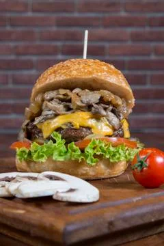 Hamburger Stock Photos