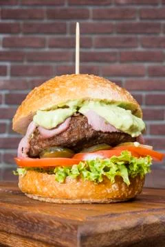 Hamburger Stock Photos