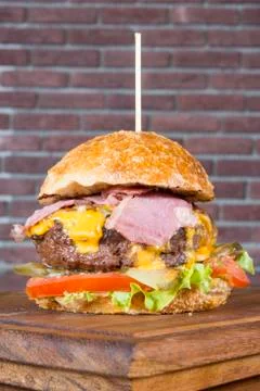 Hamburger Stock Photos