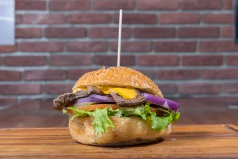 Hamburger Stock Photos