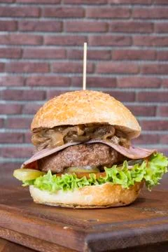Hamburger Stock Photos