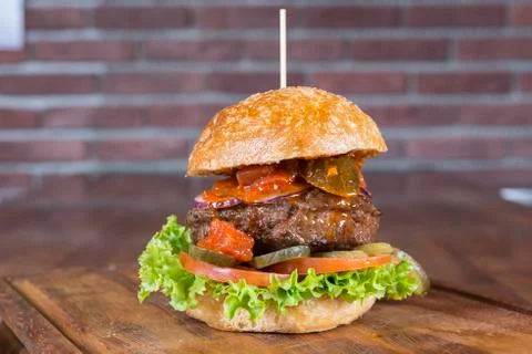 Hamburger Stock Photos