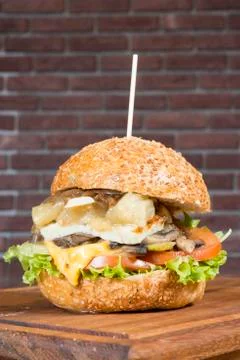 Hamburger Stock Photos