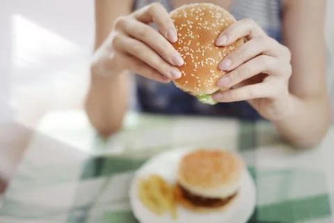Hamburger Stock Photos