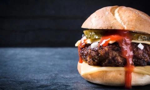Hamburger Stock Photos