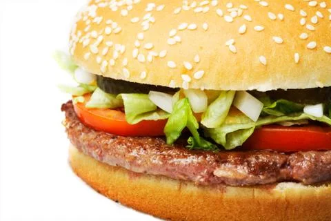 Hamburger Foto stock