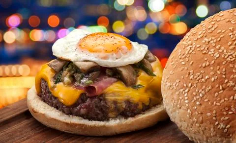 Hamburger Stock Photos