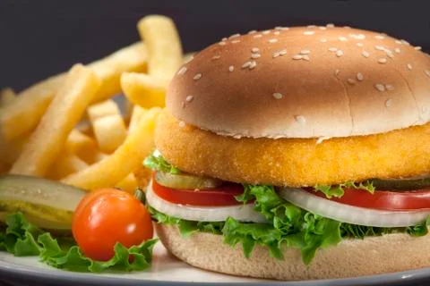 Hamburger Stock Photos