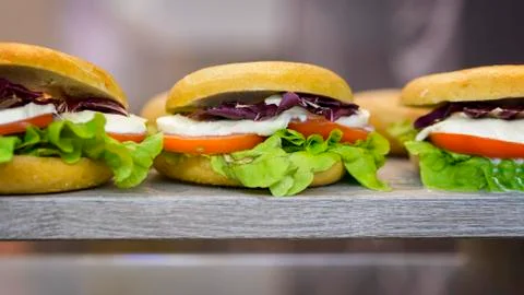 Hamburger Foto stock