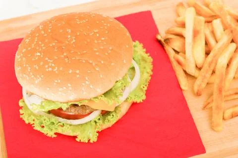 Hamburger Stock Photos