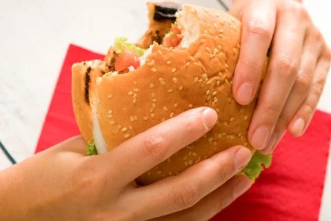 Hamburger Stock Photos