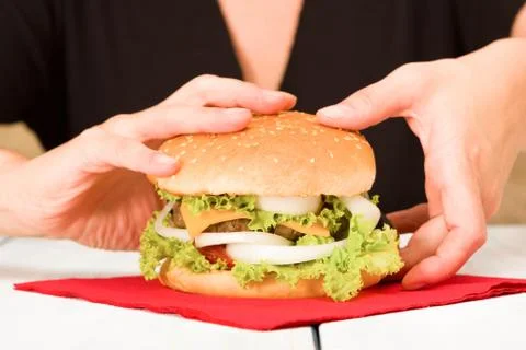 Hamburger Stock Photos