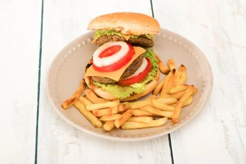 Hamburger Stock Photos