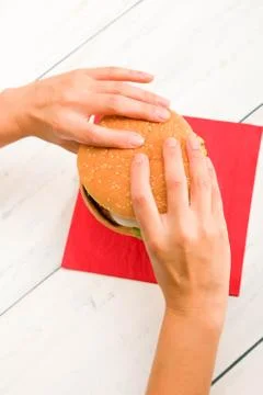 Hamburger Stock Photos