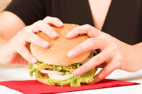 Hamburger Stock Photos