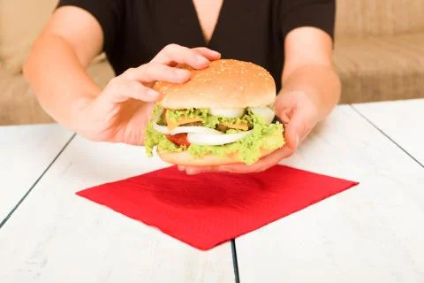 Hamburger Stock Photos