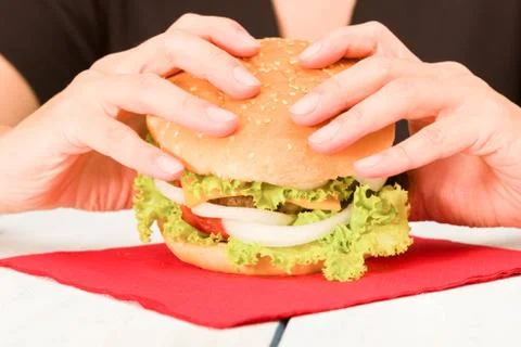 Hamburger Stock Photos