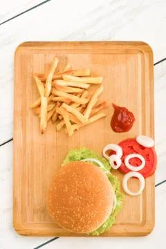 Hamburger Stock Photos