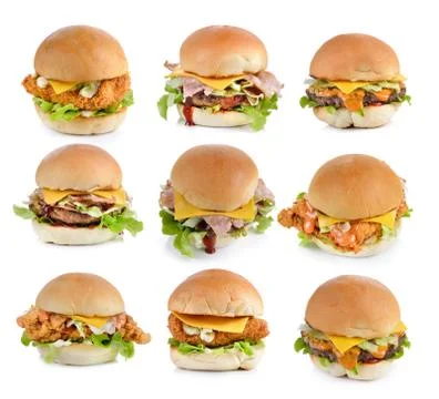 Hamburger Stock Photos