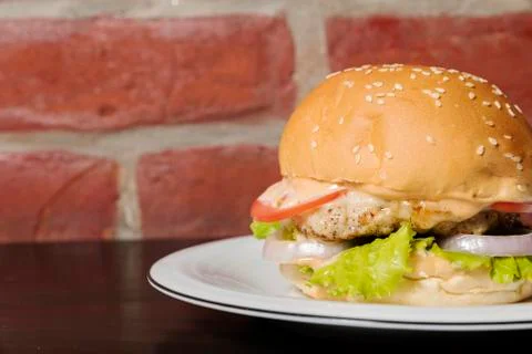 Hamburger Stock Photos