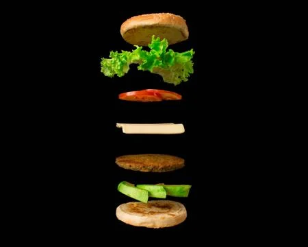 Hamburger Stock Photos