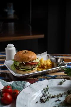 Hamburger Stock Photos