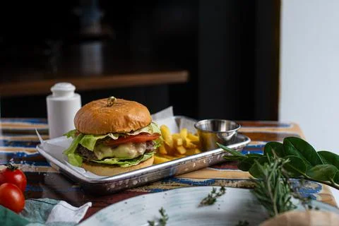 Hamburger Stock Photos