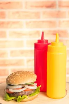 Hamburger Stock Photos