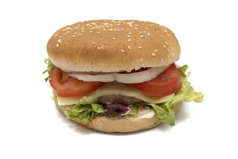 A hamburger Stock Photos