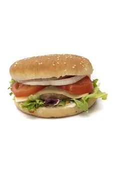 A hamburger Stock Photos