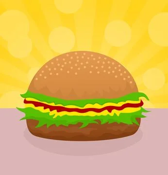 Hamburger Stock Photos