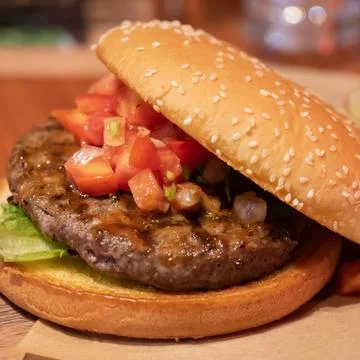 Hamburger Stock Photos