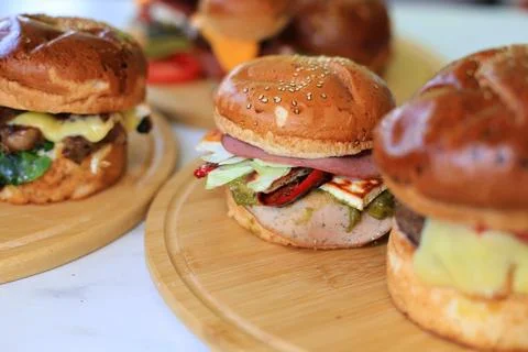 Hamburger Stock Photos