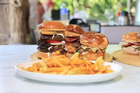 Hamburger Stock-Fotos